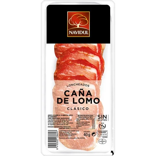Navidul Lomo embuchado 40 g
