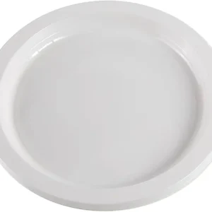 Nupik Platos Reutilizables Llanos 22 cm, 25 Unidades