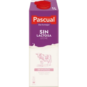 Pascual Desnatada sin lactosa 1 L