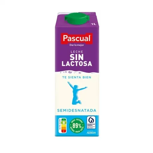 Pascual Semi sin lactosa pack 6x1 L