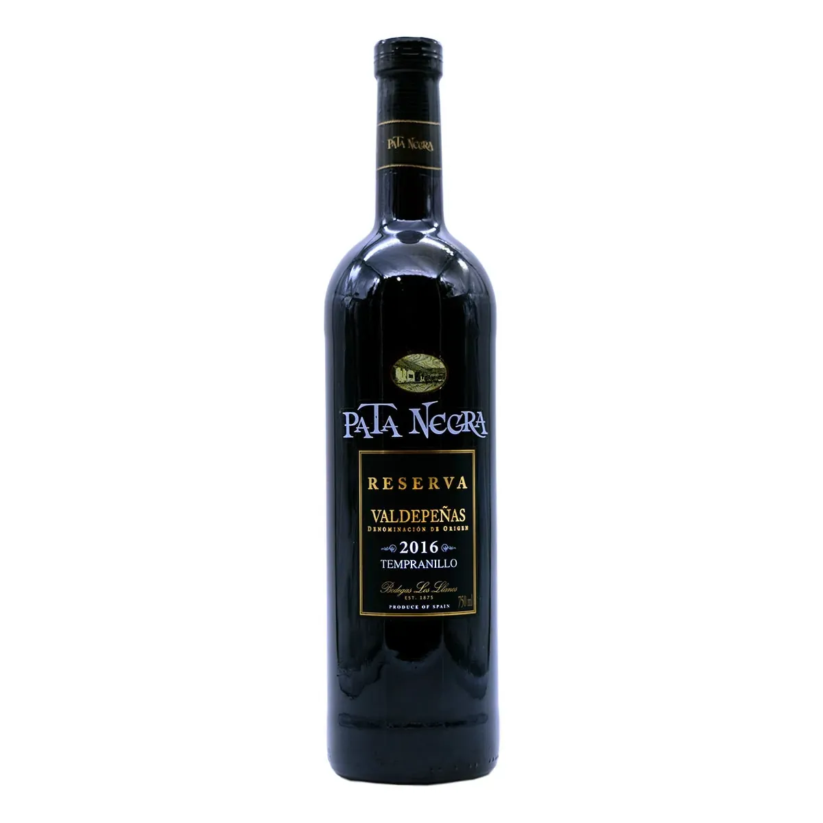 Pata Negra Reserva Valdepeñas 750 Cl