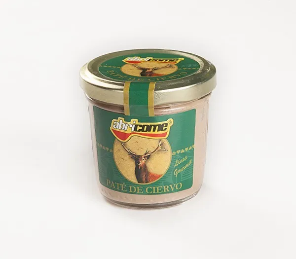 Paté de ciervo tarro 110 g Abricome