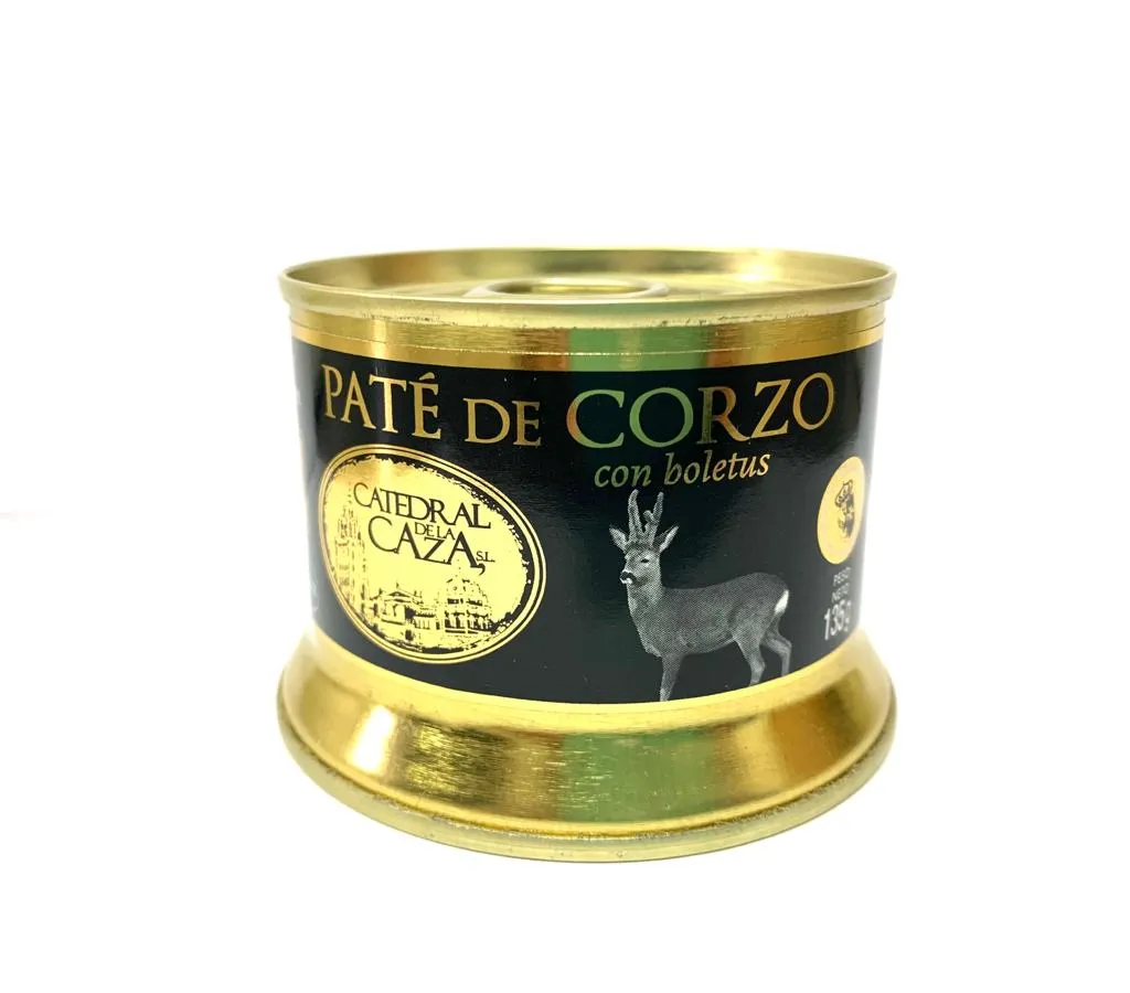 Paté de corzo y boletus Catedral 135 g