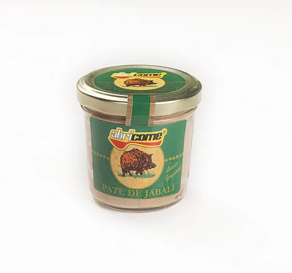 Paté de jabalí tarro Abricome 110 g