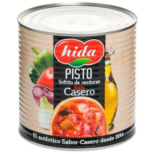 Hida Pisto verduras aceite oliva 3 kg