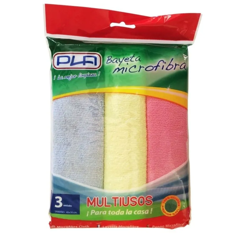Pla Bayeta Microfibra 40x30p-3 Ref30671