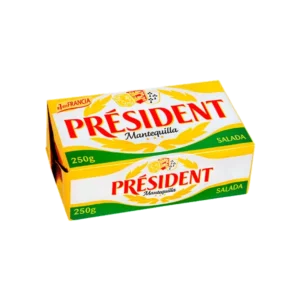 President Mantequilla pack 100 porciones 10 g