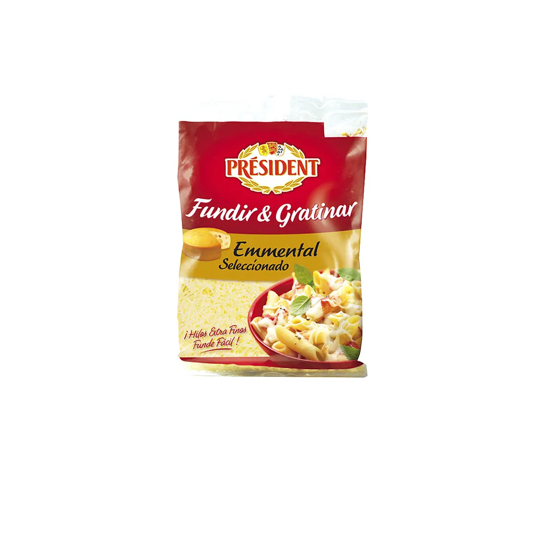 Queso rallado Emmental 1,5 kg bolsa