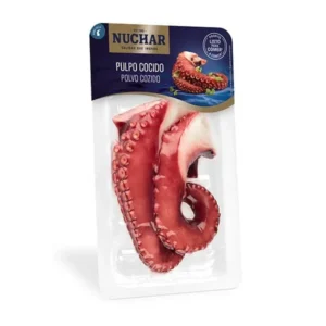 Pulpo cocido 2 patas Nuchar vacío 200 g