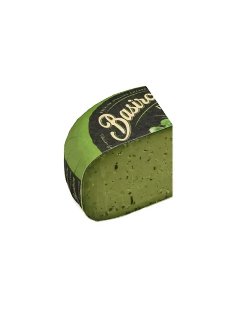 Queso Gouda Pesto Verde 1/4 1,2 kg aprox.