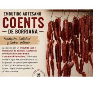 Salchicha Coents Burriana Futur 3 kg