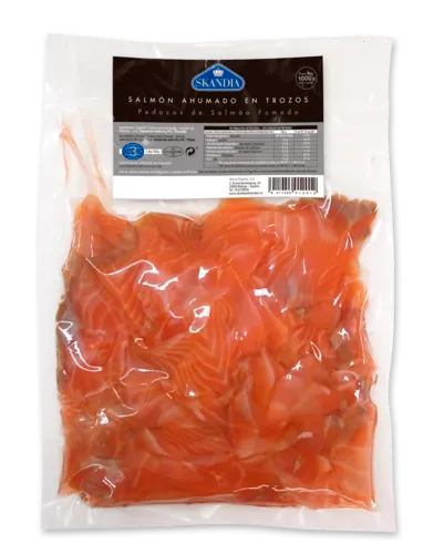 Skandia Trozos de Salmón Ahumado (1kg)