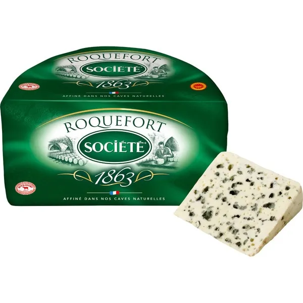 Societe Roquefort cuñas 100 g