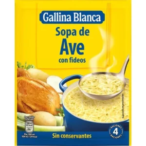 Sopa Ave con Fideos sobres