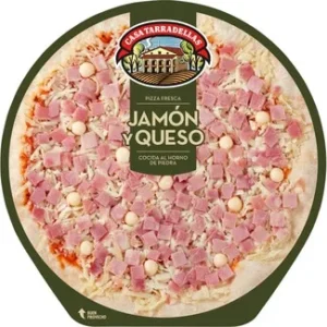 Tarradellas Pizza Jamón Y Queso
