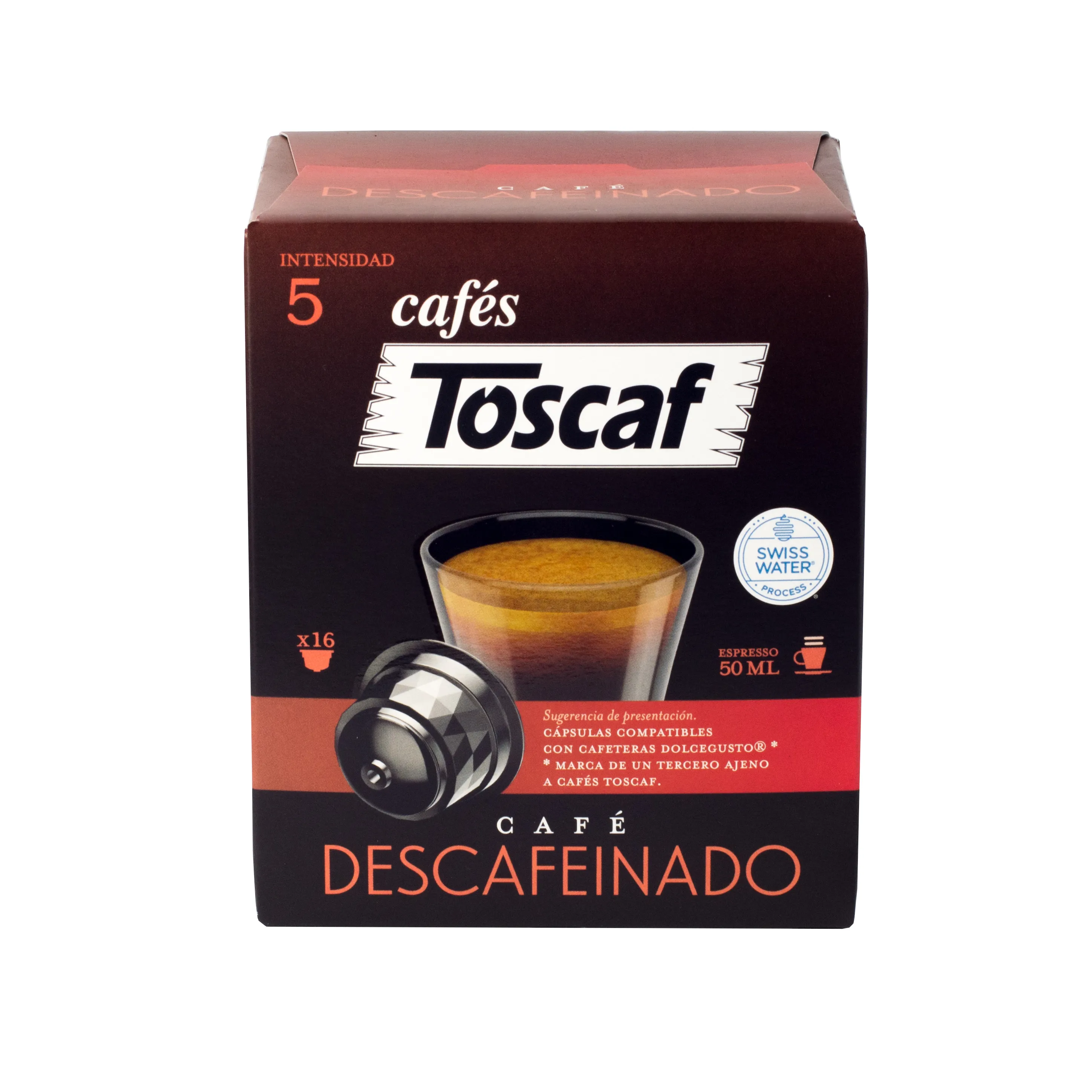 Toscaf Cápsulas Descafeinado