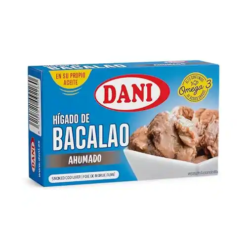Dani Higado Bacalao Rr- 125 g