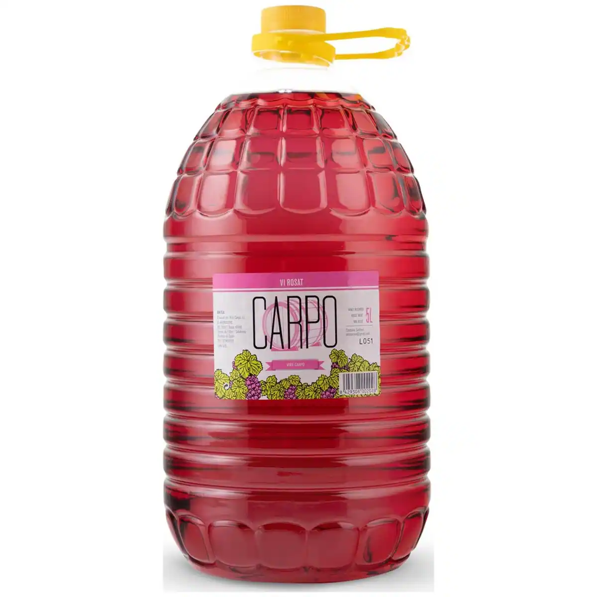 Vino de Cariñena Rosado Garrafa 5 Lt